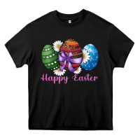 Black easter western eggs happy easter Heavy Core Tee - RanaPortraitStore