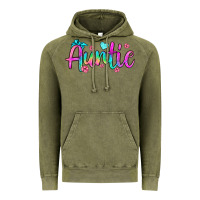 Vintage Olive auntie Vintage Hoodie - JahusDesignShop