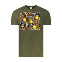 Vintage Olive lacrosse Vintage Tee - JahusDesignShop