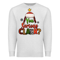 Oatmeal Heather you serious clark christmas tree Premium Sweatshirt - Jasminsmagicworld