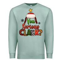 Seafoam you serious clark christmas tree Premium Sweatshirt - Jasminsmagicworld