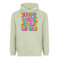 Matcha happy looks good on you Heavyweight Hoodie - Artiststas
