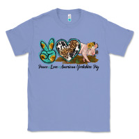 Colony Blue peace love yorkshire pig Classic Tee - LillyAllenDesigns