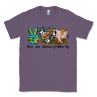 Lavender peace love yorkshire pig Classic Tee - LillyAllenDesigns