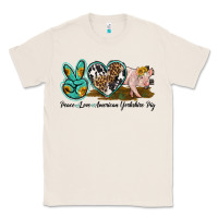 Natural peace love yorkshire pig Classic Tee - LillyAllenDesigns