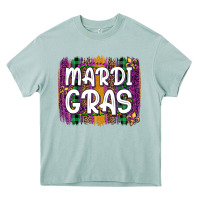 Arona mardi gras fleur de lis brush stroke Heavy Core Tee - Artiststas