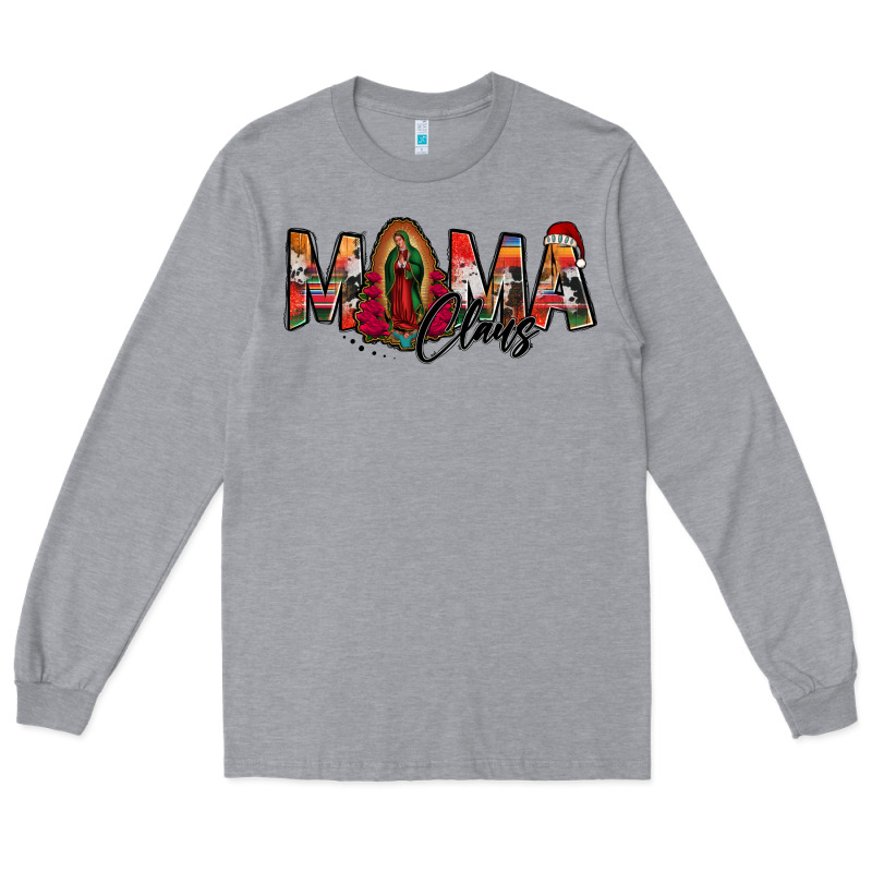 Mama Claus Lady Of Guadalupe Long Sleeve Tee by Jasminsmagicworld | Teevron