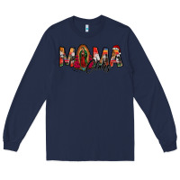Navy mama claus lady of guadalupe Long Sleeve Tee - Jasminsmagicworld