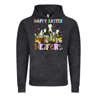 Vintage Black happy easter heifer's Vintage Hoodie - AdoDesignShop