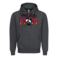 Smoke wrestling mom Zipper Hoodie - MaliasSmallBusiness