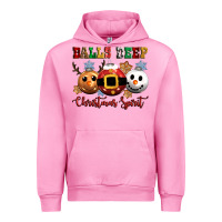 Fuchsia Pink balls deep christmas spirit Urban Hoodie - CowGirlArtShop