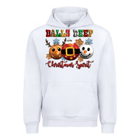 White balls deep christmas spirit Urban Hoodie - CowGirlArtShop