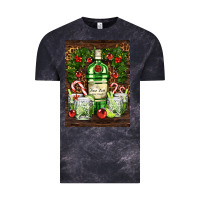 Cloud Black gin tonic cocktail Vintage Tee - AdoDesignShop