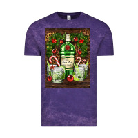 Cloud Purple gin tonic cocktail Vintage Tee - AdoDesignShop