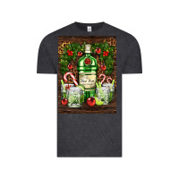 Vintage Black gin tonic cocktail Vintage Tee - AdoDesignShop