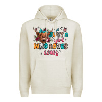 Oatmeal Heather just a girl who loves cows Premium Hoodie - JahusDesignShop