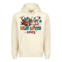 Sandshell just a girl who loves cows Premium Hoodie - JahusDesignShop