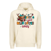 Tofu just a girl who loves cows Premium Hoodie - JahusDesignShop