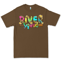 Cacao river squad with leopard Premium Tee - texasbilliewilder