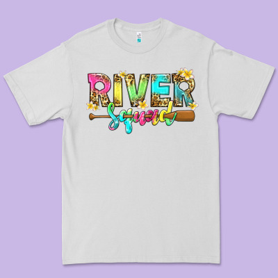 River Squad With Leopard Premium Tee Designed By Texasbilliewilder