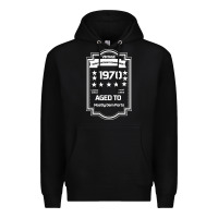 Black vintage quality without compromise 1970 Premium Hoodie - Bettercallsaul
