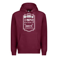 Burgundy vintage quality without compromise 1970 Premium Hoodie - Bettercallsaul