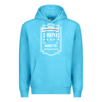 Ocean Blue vintage quality without compromise 1970 Premium Hoodie - Bettercallsaul