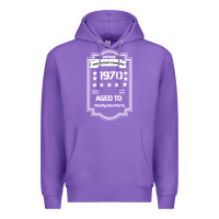 Purple vintage quality without compromise 1970 Premium Hoodie - Bettercallsaul