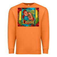 Carrot hundred percent latina strong woman Premium Sweatshirt - Jasminsmagicworld