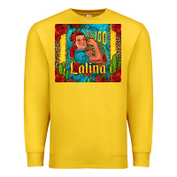 Lemon hundred percent latina strong woman Premium Sweatshirt - Jasminsmagicworld