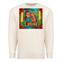 Sandshell hundred percent latina strong woman Premium Sweatshirt - Jasminsmagicworld