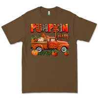 Cacao pumpkin farm truck Premium Tee - AdoDesignShop