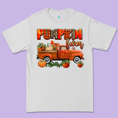 Pumpkin Farm Truck Premium Tee Designed By Adodesignshop