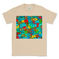 Mushroom autism awareness puzzle Classic Tee - BarkalooDesign