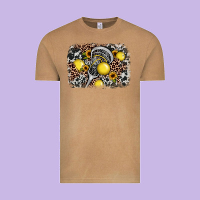 Lacrosse Background Vintage Tee Designed By Jahusdesignshop