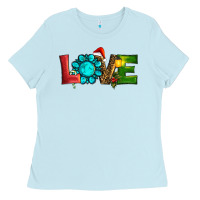 Western Gemstone Christmas Love Ladies Tee | Teevron