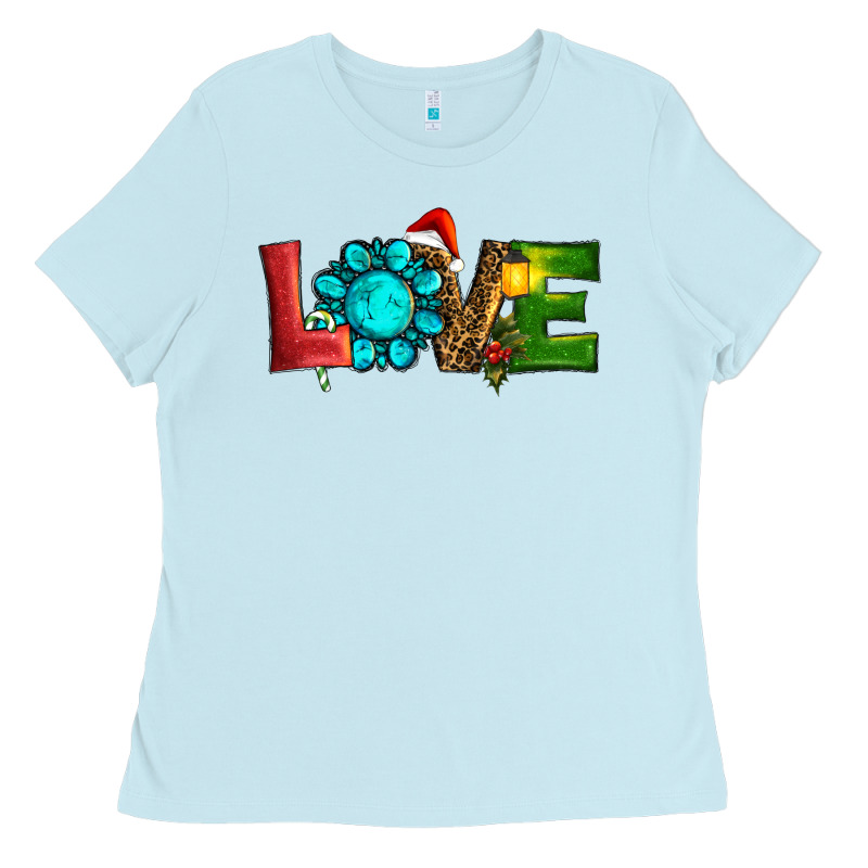 Western Gemstone Christmas Love Ladies Tee by RanaPortraitStore | Teevron