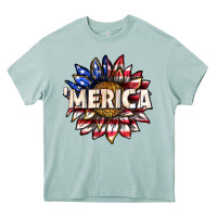 Arona merica with sunflower Heavy Core Tee - texasbilliewilder
