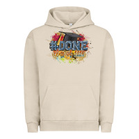 Pigment French Oak #done class of 2024 Urban Hoodie - CowGirlArtShop