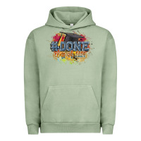 Pigment Oil Green #done class of 2024 Urban Hoodie - CowGirlArtShop