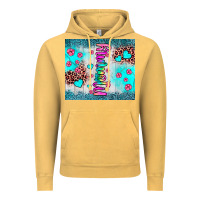 Vintage Mustard mommy leopard turquoise Vintage Hoodie - JahusDesignShop