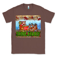 Chestnut holiday and santa. claus Classic Tee - AdoDesignShop