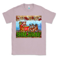 Lilac holiday and santa. claus Classic Tee - AdoDesignShop