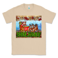 Mushroom holiday and santa. claus Classic Tee - AdoDesignShop