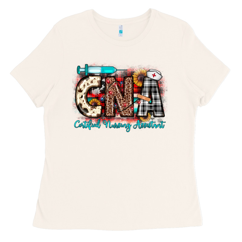 Christmas Cna Certified Nursing Assistant Ladies Tee by JahusDesignShop | Teevron