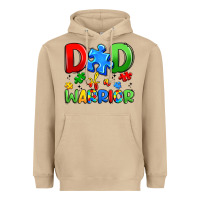 Mushroom dad of a warrior Heavyweight Hoodie - Artiststas