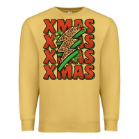 Antique Gold xmas lightning bolt Premium Sweatshirt - Jasminsmagicworld