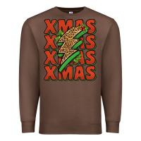 Chestnut xmas lightning bolt Premium Sweatshirt - Jasminsmagicworld