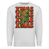 Dove Grey xmas lightning bolt Premium Sweatshirt - Jasminsmagicworld
