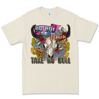 Bone do not harm take no bull cow skull Premium Tee - Zillion Design Studio